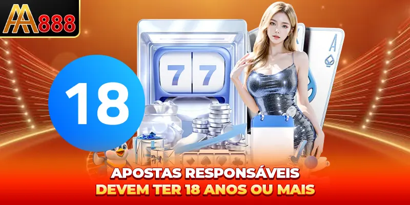 Apostas responsáveis devem ter 18 anos ou mais Apostas responsáveis devem ter 18 anos ou mais